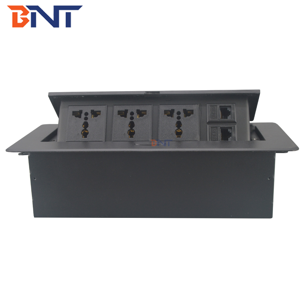 OEM/ODM Office Electrical Upgrade GFCI BNT Smart Socket Pop Up with Multifunctional Ports