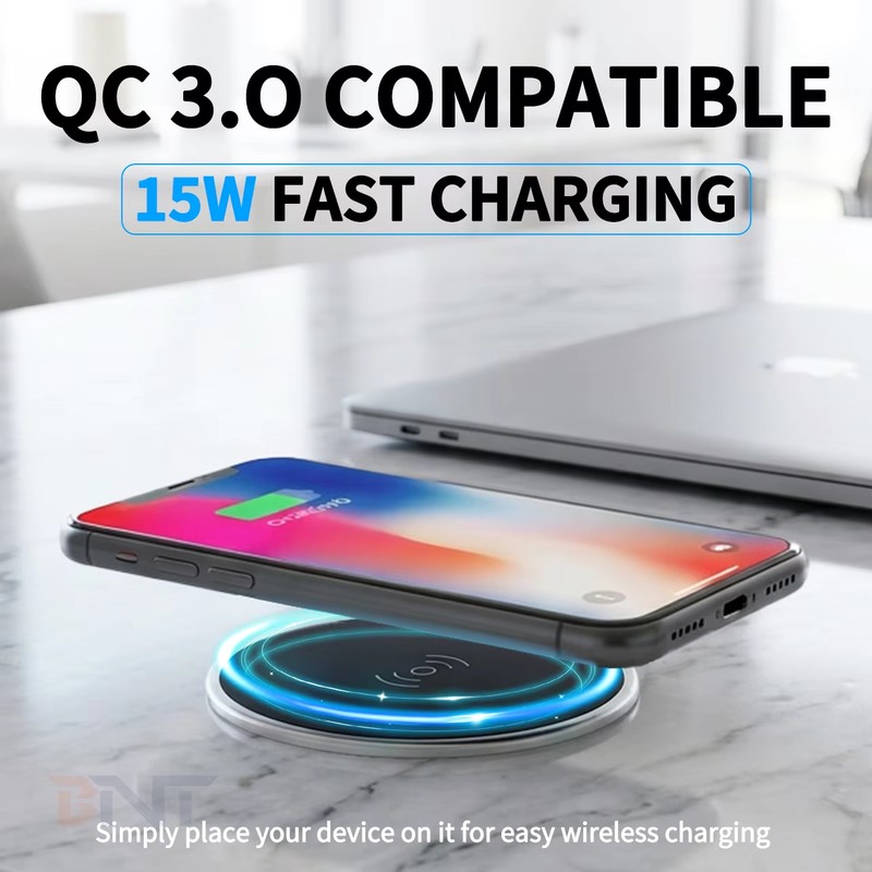 QC 3.0 compatible 15W fast wireless charging module