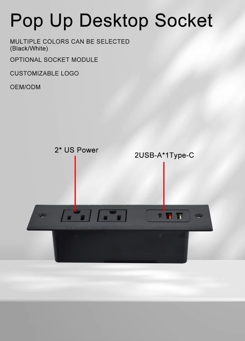 Sofa Tabletop Power Outlet - detail 2